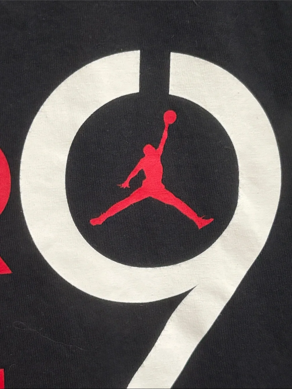 Jordan Air 1985 Graphic T-Shirt Black Red White Men’s XL
